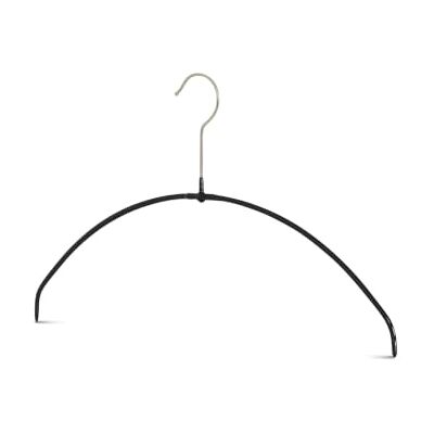 MAWA Perchas Light, 22 Unidades, Perchas Que ahorran Espacio y Antideslizantes para Camisetas, Tops y jerséis Ligeros, giratorias 360°, Revestimiento Antideslizante, 40 cm, Negro MAWA Perchas Light, 22 Unidades, Perchas Que ahorran Espacio y Antideslizantes para Camisetas, Tops y jerséis Ligeros, giratorias 360°, Revestimiento Antideslizante, 40 cm, Negro