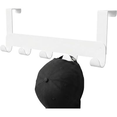 Amig Perchero para puerta 435 x 172 x 72 mm Colgador color Blanco Fabricado en Acero. Mod. Amig Perchero para puerta 435 x 172 x 72 mm Colgador color Blanco Fabricado en Acero. Mod.