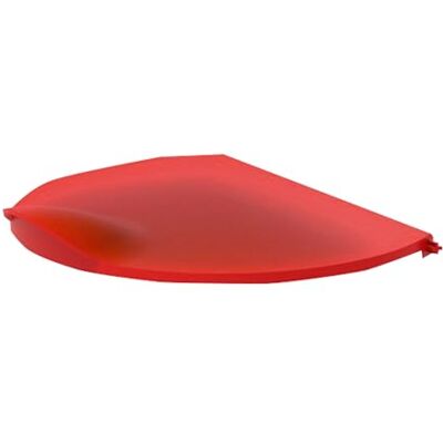 Exacompta Ref. 1 tapa con solapa TR-BIN Apto para cubo de basura de 50 litros EcoBlack ref. 44214D especialmente diseñado para clasificar la fuente según el tipo de residuo Color: rojo Exacompta Ref. 1 tapa con solapa TR-BIN Apto para cubo de basura de 50 litros EcoBlack ref. 44214D especialmente diseñado para clasificar la fuente según el tipo de residuo Color: rojo