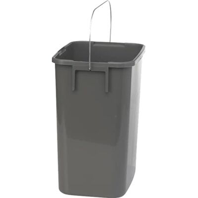 Vikan Caja para Trapos, 12 Litros, Gris, Caja de 4 Vikan Caja para Trapos, 12 Litros, Gris, Caja de 4