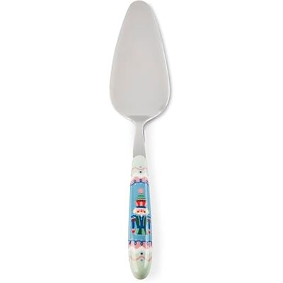 Excelsa Paletta per Dolci Pala para Dulces, Acero Inoxidable, navideña, Metal Poliéster Cargado Vidrio, Decoración Xmas Sweet Pastels, Cm. 25 Excelsa Paletta per Dolci Pala para Dulces, Acero Inoxidable, navideña, Metal Poliéster Cargado Vidrio, Decoración Xmas Sweet Pastels, Cm. 25