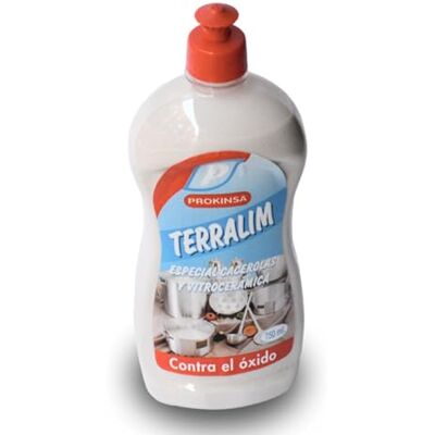 Lecasa Terralim limpiador de oxido general efectivo contra el oxido especial cacerolas y vitroceramica 750cc PACK DE 3 UNIDADES Lecasa Terralim limpiador de oxido general efectivo contra el oxido especial cacerolas y vitroceramica 750cc PACK DE 3 UNIDADES