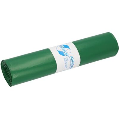 Deiss Bolsas de basura PREMIUM Green tipo 60, 120 litros Deiss Bolsas de basura PREMIUM Green tipo 60, 120 litros