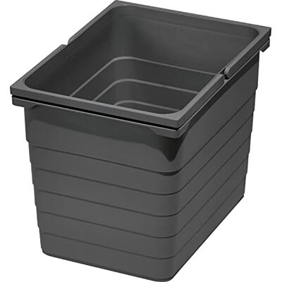 Ninka 17L Gris Oscuro Cubo de Basura - Trash Bin Ninka 17L Gris Oscuro Cubo de Basura - Trash Bin