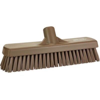 Vikan Deckan Scrub, cerdas de poliéster, 7060, marrón, 1 Vikan Deckan Scrub, cerdas de poliéster, 7060, marrón, 1