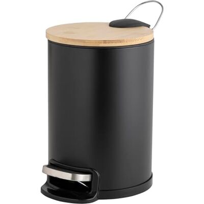 Douceur d'Intérieur suavidad interior Papelera, Negro, 3 L Douceur d'Intérieur suavidad interior Papelera, Negro, 3 L