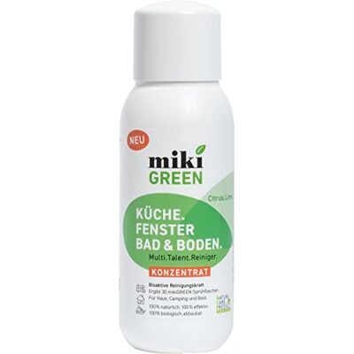 mikiGREEN Cocina, ventanas, baño y suelo limpiador universal limpiador de ventanas limpiador multiusos limpiador 100% biodegradable mikiGREEN Cocina, ventanas, baño y suelo limpiador universal limpiador de ventanas limpiador multiusos limpiador 100% biodegradable