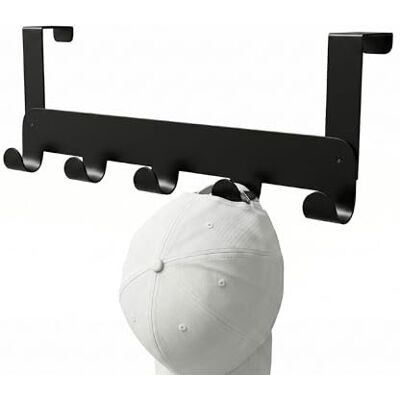Amig Perchero para puerta 435 x 172 x 72 mm Colgador color Negro Mate Fabricado en Acero. Mod. Amig Perchero para puerta 435 x 172 x 72 mm Colgador color Negro Mate Fabricado en Acero. Mod.