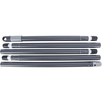 Maya Palo para Mopa y Haragán de 170 cm con 5 Secciones Desmontables, Ideal para Alturas, Mango Compatible con Escoba, Fregona y Recogedor de Basura, Rosca Universal (Gris) Maya Palo para Mopa y Haragán de 170 cm con 5 Secciones Desmontables, Ideal para Alturas, Mango Compatible con Escoba, Fregona y Recogedor de Basura, Rosca Universal (Gris)