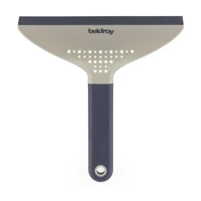 Beldray Deep Clean rasqueta y escurridor, utensilio de Cocina 2 en 1 Hoja flexible de goma, mango de fácil agarre, para fregaderos, superficies y desagües, recoge restos, escurre el agua Beldray Deep Clean rasqueta y escurridor, utensilio de Cocina 2 en 1 Hoja flexible de goma, mango de fácil agarre, para fregaderos, superficies y desagües, recoge restos, escurre el agua