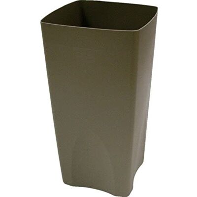 Rubbermaid Commercial Products FG356300 Bolsa rígida de plástico, capacidad de 72 l, gris Rubbermaid Commercial Products FG356300 Bolsa rígida de plástico, capacidad de 72 l, gris