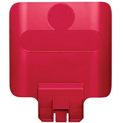 Rubbermaid Commercial Products Estación de reciclaje Slim Jim Cartelera Rojo Rubbermaid Commercial Products Estación de reciclaje Slim Jim Cartelera Rojo