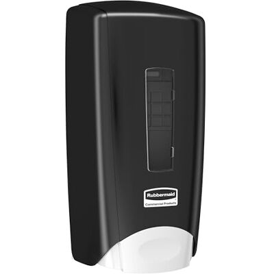 Rubbermaid Commercial Products Flex Dispensador manual, 1300 ml, negro Rubbermaid Commercial Products Flex Dispensador manual, 1300 ml, negro