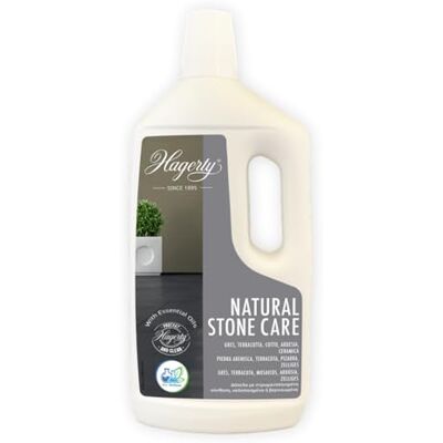 Hagerty Natural Stone Care Limpiador de piedra natural 1 litro I Eficaz friegasuelos de piedra natural, pizarra de terracota, baldosas de azulejos I Limpia suelos para piedra de interior y exterior Hagerty Natural Stone Care Limpiador de piedra natural 1 litro I Eficaz friegasuelos de piedra natural, pizarra de terracota, baldosas de azulejos I Limpia suelos para piedra de interior y exterior