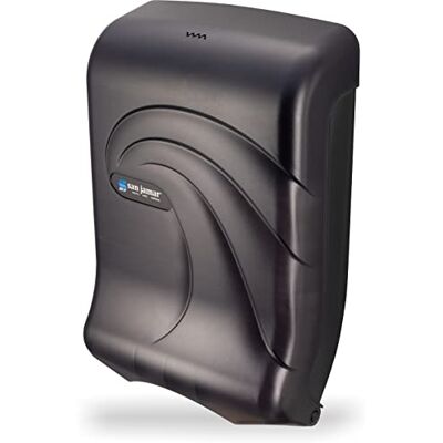 San Jamar Dispensador de Toallas multipliegue/Plegable en C, Color Negro, 11 3/4 x 6 1/4 x 18 Pulgadas San Jamar Dispensador de Toallas multipliegue/Plegable en C, Color Negro, 11 3/4 x 6 1/4 x 18 Pulgadas