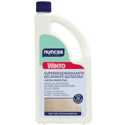nuncas Winto Súper Desengrasante y Decapante para Suelos Juntas Limpias 1000 ml nuncas Winto Súper Desengrasante y Decapante para Suelos Juntas Limpias 1000 ml