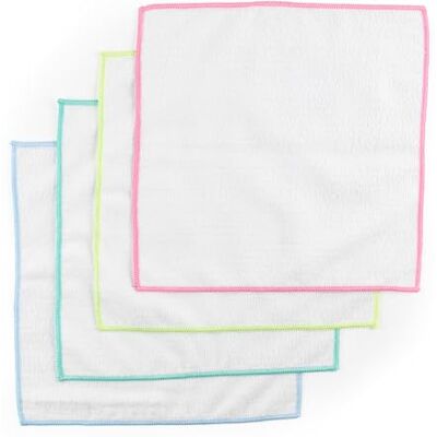 Beldray Bayetas de limpieza Anti Bac 4 uds, antimoho, 30 x 30 cm Beldray Bayetas de limpieza Anti Bac 4 uds, antimoho, 30 x 30 cm