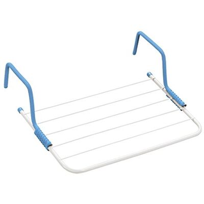 Gimi Quick Tendedero de radiador de acero, 3 m de longitud de tendido Gimi Quick Tendedero de radiador de acero, 3 m de longitud de tendido