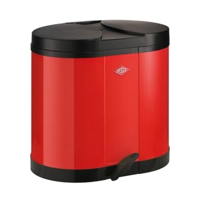 Wesco Beta Cubo de basura rojo - Separador de residuos Wesco Beta Cubo de basura rojo - Separador de residuos