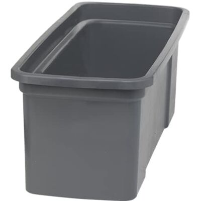 Vikan Cubo Por Mopa Qsr, 40 cm Tamaño del Sistema VEC, Gris Vikan Cubo Por Mopa Qsr, 40 cm Tamaño del Sistema VEC, Gris