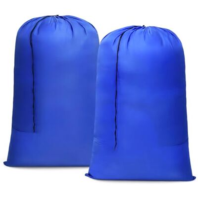 OTraki 2 Bolsas De Lavandería Extragrandes, 70 x 115 cm (Azul+Azul) OTraki 2 Bolsas De Lavandería Extragrandes, 70 x 115 cm (Azul+Azul)