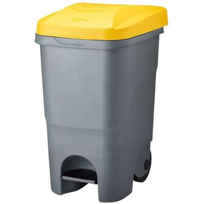 ROSSIGNOL Cubo de basura con pedal móvil 60 L ROULY Made in France ROSSIGNOL Cubo de basura con pedal móvil 60 L ROULY Made in France