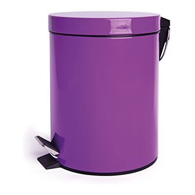 Excelsa Cubo De Basura 5 L Lila Excelsa Cubo De Basura 5 L Lila