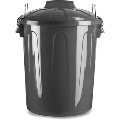 AC Cubo de Basura con asa metálica 7 L Cubo basura para exterior e interior Cubo de almenaje Fabricado en plástico Ideal para el hogar, trabajo, hostelería, etc Color Gris Oscuro AC Cubo de Basura con asa metálica 7 L Cubo basura para exterior e interior Cubo de almenaje Fabricado en plástico Ideal para el hogar, trabajo, hostelería, etc Color Gris Oscuro