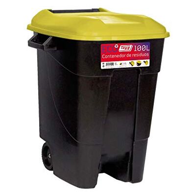 Tayg Eco Contenedor de Residuos Eco , color Amarillo, 100 L Tayg Eco Contenedor de Residuos Eco , color Amarillo, 100 L