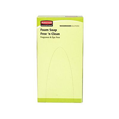 Rubbermaid Commercial Products Free N Clean Espuma de jabón, libre de aroma y colorantes, 800 ml Rubbermaid Commercial Products Free N Clean Espuma de jabón, libre de aroma y colorantes, 800 ml