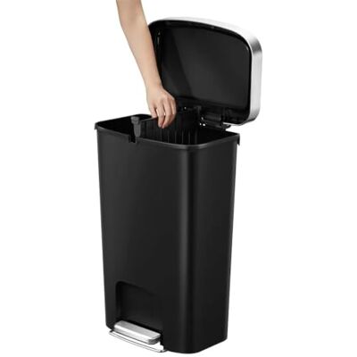 EKO Hana Cubo de Basura Reciclaje 25+25 L con Pedal EKO Hana Cubo de Basura Reciclaje 25+25 L con Pedal