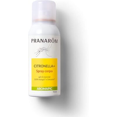 PRANAROM Aromapic Spray Corporal Antimosquitos Bio – Eficacia 7 Horas – Aceites Esenciales Naturales y Biológicos – 75 ml PRANAROM Aromapic Spray Corporal Antimosquitos Bio – Eficacia 7 Horas – Aceites Esenciales Naturales y Biológicos – 75 ml