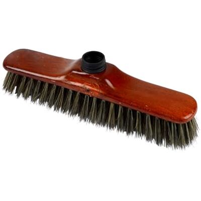 Homéa Homea, Cabeza de Escoba Recta, cerdas Premium, 29 cm, Efecto Madera con Casquillo Homéa Homea, Cabeza de Escoba Recta, cerdas Premium, 29 cm, Efecto Madera con Casquillo