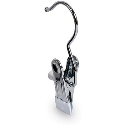 Domopak Living Domopak® X4 non SE Slip Unique Heavy Duty Colgador Clips Adecuado para bufandas, cinturones, guantes, zapatos de mujer, camiseta de hombre y muchos más Domopak Living Domopak® X4 non SE Slip Unique Heavy Duty Colgador Clips Adecuado para bufandas, cinturones, guantes, zapatos de mujer, camiseta de hombre y muchos más