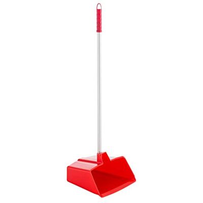 Maya Professional Tools Recogedor industrial con mango de aluminio, 270 x 300 x 160 mm, color rojo Maya Professional Tools Recogedor industrial con mango de aluminio, 270 x 300 x 160 mm, color rojo