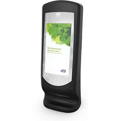 Tork Xpressnap Dispensador de servilletas vertical / Ideal para restaurantes / Sistema N4 / Negro Tork Xpressnap Dispensador de servilletas vertical / Ideal para restaurantes / Sistema N4 / Negro