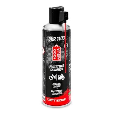 ERRECOM 1000 Miglia BKR 1103 Spray Protector de Bicicleta y Moto Cerámico 500 ml, Bote en Spray ERRECOM 1000 Miglia BKR 1103 Spray Protector de Bicicleta y Moto Cerámico 500 ml, Bote en Spray