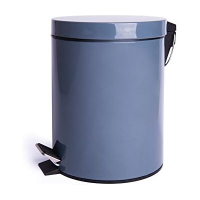 Excelsa Papelera, 5 l, Acero Inoxidable, plástico, Metal, Gris Excelsa Papelera, 5 l, Acero Inoxidable, plástico, Metal, Gris