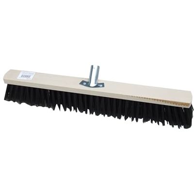 VERDELOOK Escoba industrial de PVC para limpieza de pasillos, 60 cm, para limpieza de interiores VERDELOOK Escoba industrial de PVC para limpieza de pasillos, 60 cm, para limpieza de interiores