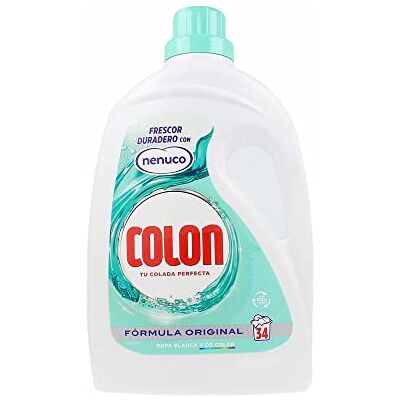 Colon Nenuco Detergente para lavadora, adecuado para ropa blanca y de color, formato gel 34 dosis Colon Nenuco Detergente para lavadora, adecuado para ropa blanca y de color, formato gel 34 dosis