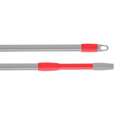 Maya Mango telescópico Recubierto de plástico, 1,5 m, Color Rojo y Gris con Etiqueta 06070 Maya Mango telescópico Recubierto de plástico, 1,5 m, Color Rojo y Gris con Etiqueta 06070