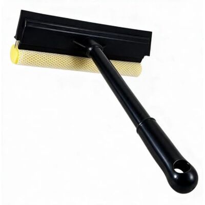MuLing Herramienta de Limpieza para Ventanas, Limpiador de Ventanas, Limpiador de Parabrisas de Coche, Esponja de Limpieza y escobilla de Goma, Color Negro M MuLing Herramienta de Limpieza para Ventanas, Limpiador de Ventanas, Limpiador de Parabrisas de Coche, Esponja de Limpieza y escobilla de Goma, Color Negro M