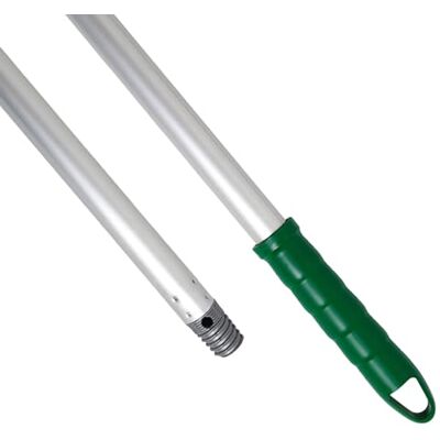 Maya Palo de Escoba y Fregona de 140 cm en Aluminio Anodizado, Mango con Anclaje para Mopa, Repuesto de Rosca Doble Universal y Maneta para Colgar (Verde) Maya Palo de Escoba y Fregona de 140 cm en Aluminio Anodizado, Mango con Anclaje para Mopa, Repuesto de Rosca Doble Universal y Maneta para Colgar (Verde)
