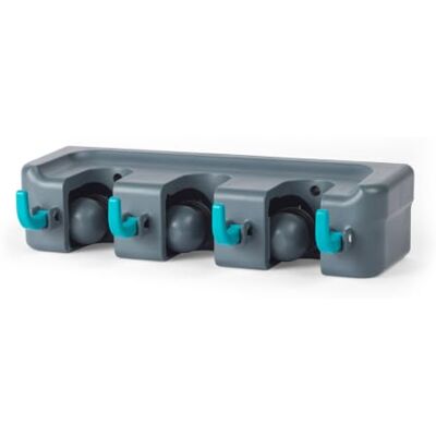 Beldray soporte de pared para escoba y fregona, 4 ganchos Beldray soporte de pared para escoba y fregona, 4 ganchos