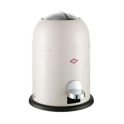 WESCO Mini Master Cubo para cosméticos (chapa de acero pulverizada, 6 litros de volumen, inserto de plástico, pie de pisada) WESCO Mini Master Cubo para cosméticos (chapa de acero pulverizada, 6 litros de volumen, inserto de plástico, pie de pisada)