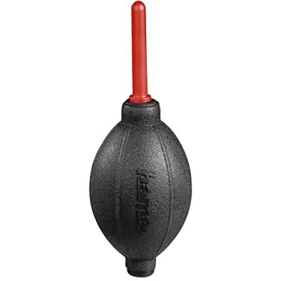 Hama 5501"Dust Ex" Soplador de aire para cámara (limpieza de cámara para DSLR, lentes, oculares, ópticas, superficies sensibles, soplador de aire con sistema de válvula, 6.55 pulgadas de longitud) Hama 5501"Dust Ex" Soplador de aire para cámara (limpieza de cámara para DSLR, lentes, oculares, ópticas, superficies sensibles, soplador de aire con sistema de válvula, 6.55 pulgadas de longitud)
