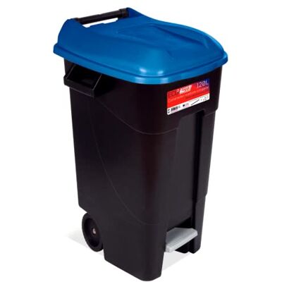 Tayg Contenedor de residuos Eco 120 l. AZ. C/ pedal Tayg Contenedor de residuos Eco 120 l. AZ. C/ pedal