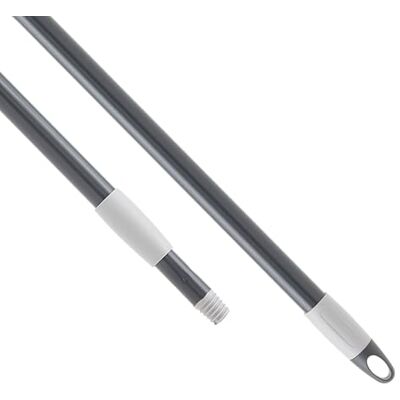Maya Palo de Fregona y Escoba Extensible Atomic en PP de 85-150 cm, Mango con Anclaje para Mopa, Repuesto Telescópico con Rosca Universal y Maneta para Colgar (Gris) Maya Palo de Fregona y Escoba Extensible Atomic en PP de 85-150 cm, Mango con Anclaje para Mopa, Repuesto Telescópico con Rosca Universal y Maneta para Colgar (Gris)