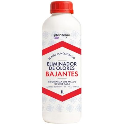 PLANTAWA Eliminador de Olores de Bajantes 1L, Tuberías, Desagües, Cañerías, Baños, WC, Sumideros, Fosa Séptica. Potente Neutralizador Olores Profesional. Limpiador Enzimático. Quita Olores Fosa Séptica PLANTAWA Eliminador de Olores de Bajantes 1L, Tuberías, Desagües, Cañerías, Baños, WC, Sumideros, Fosa Séptica. Potente Neutralizador Olores Profesional. Limpiador Enzimático. Quita Olores Fosa Séptica