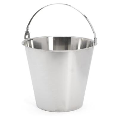DE BUYER , CUBO CONICO, SIN PIE 12L / GRAD., Ø INTERIOR 29CM-12 L-N DE BUYER , CUBO CONICO, SIN PIE 12L / GRAD., Ø INTERIOR 29CM-12 L-N